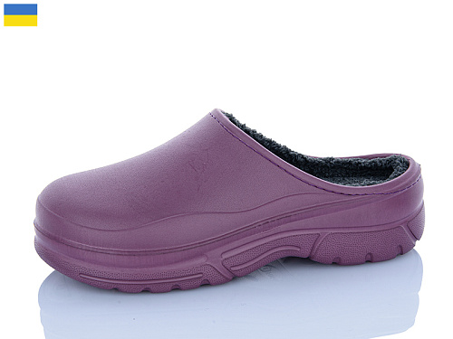 Сабо Inblu D7 хутро марсал в магазине Фонтан Обуви