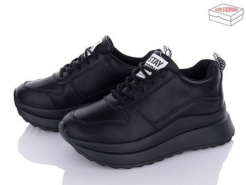 Кроссовки No Brand F60 all black в магазине Фонтан Обуви