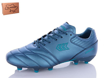 Спорт Restime DMO23102-2 navy-cyan в магазине Фонтан Обуви