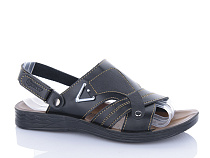 Сандалии Qq Shoes 751 black в магазине Фонтан Обуви