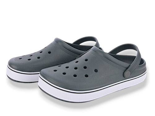 Кроксы Slipers 523 сірий в магазине Фонтан Обуви