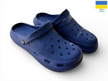 Кроксы Rai Shoes С98 синій в магазине Фонтан Обуви