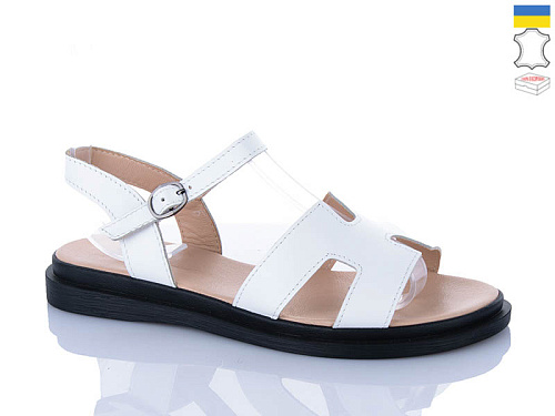 Босоножки Sali 513 білий к. в магазине Фонтан Обуви