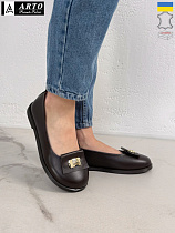 Туфли Arto 073 корич-к в магазине Фонтан Обуви