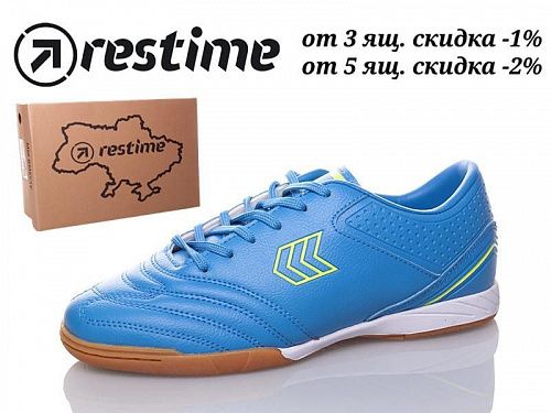 Кеды Restime DWB19703 skyblue-lime в магазине Фонтан Обуви