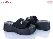 Шлепанцы Veagia-Ada N4 black в магазине Фонтан Обуви