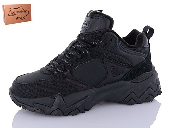 Кроссовки Restime CWZ24247 black в магазине Фонтан Обуви