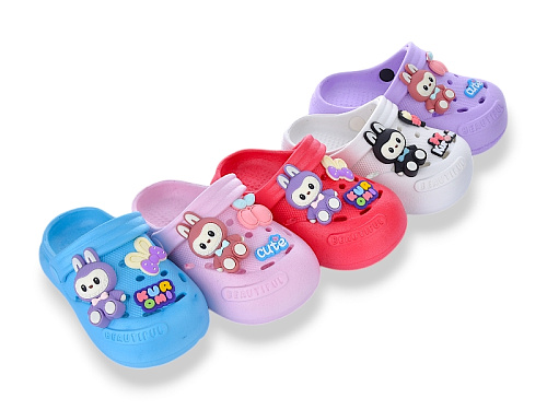 Кроксы Soylu 308 mix в магазине Фонтан Обуви