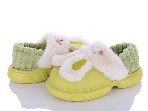 Тапочки Lion 2336-2 зелений в магазине Фонтан Обуви