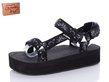 Босоножки Restime KWL24036 black-sun в магазине Фонтан Обуви