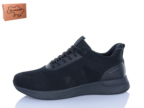 Кроссовки Restime RGL26757 black батал в магазине Фонтан Обуви