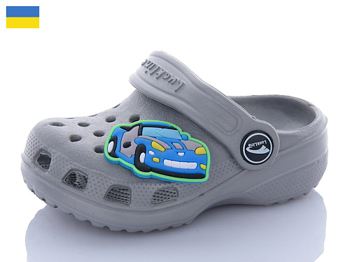 Кроксы Luckline 3001-183 Джибітси асорті в магазине Фонтан Обуви