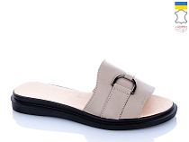 Шлепанцы Sali 15 капучино к чор-п. в магазине Фонтан Обуви