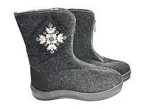 Бурки Rai Shoes P8 сірий в магазине Фонтан Обуви
