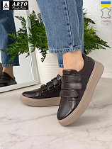 Кроссовки Arto 720  корич-шк. в магазине Фонтан Обуви