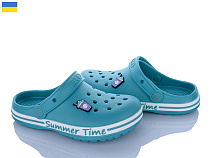 Кроксы Roks 328 аква в магазине Фонтан Обуви