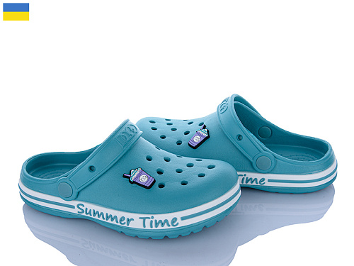 Кроксы Roks 328 аква в магазине Фонтан Обуви