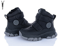 Ботинки Apawwa HB399 black-grey в магазине Фонтан Обуви