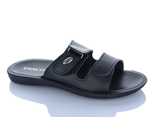 Шлепанцы Jumay SP magic липуч.чорний в магазине Фонтан Обуви