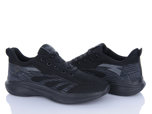 Кроссовки Lion-Lu Z121 чорний в магазине Фонтан Обуви