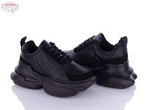 Кроссовки Ailaifa 8201 all black в магазине Фонтан Обуви