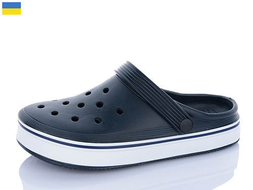 Кроксы M&L Alex13 ML4001 т.синій в магазине Фонтан Обуви