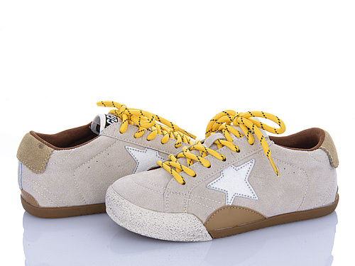 Кроссовки Clibee A9937 beige в магазине Фонтан Обуви