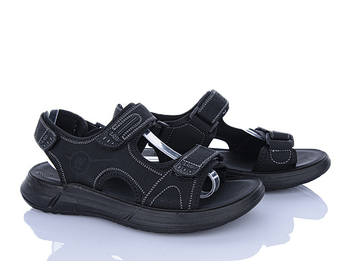 Сандалии Lqd A053 black в магазине Фонтан Обуви