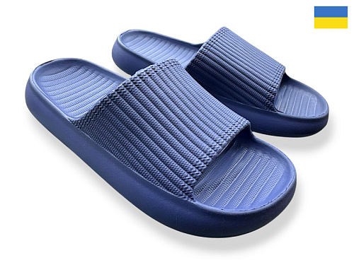 Шлепанцы Rai Shoes C107 синій в магазине Фонтан Обуви