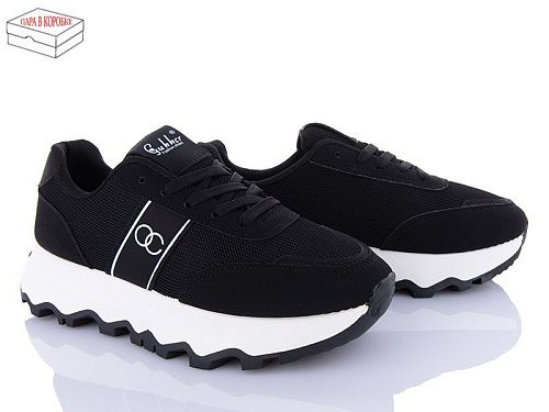 Кроссовки Viktoria RF1639 black в магазине Фонтан Обуви