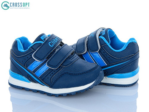 Кроссовки Crossopt F632 d.blue-m.blue в магазине Фонтан Обуви