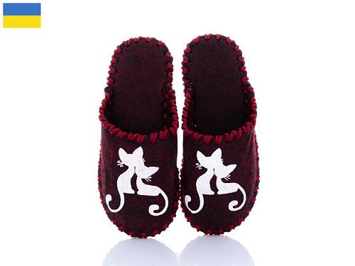 Тапочки Active 217W бордовий в магазине Фонтан Обуви