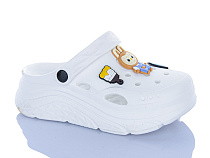 Кроксы Qq Панда QQ86-2 в магазине Фонтан Обуви
