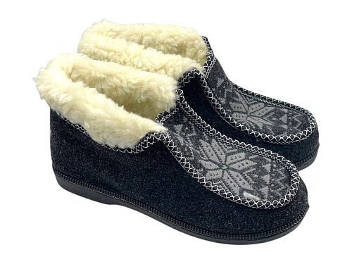 Бурки Rai Shoes P14 сірий в магазине Фонтан Обуви