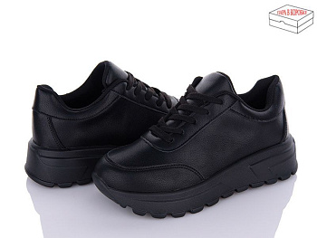 Кроссовки Ailaifa 2385 all black в магазине Фонтан Обуви