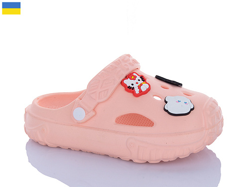 Кроксы Inblu N150 персиковий в магазине Фонтан Обуви