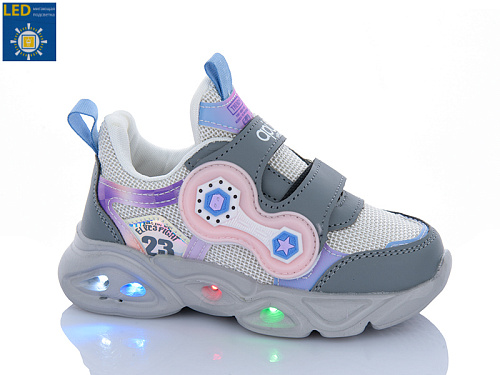 Кроссовки Xifa Kids 6079-3 LED в магазине Фонтан Обуви