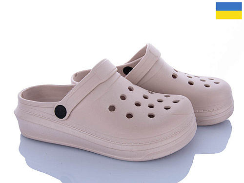 Кроксы Roks 312 бежевий в магазине Фонтан Обуви