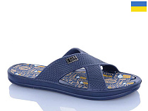 Шлепанцы Dago Прогресс М227 синій в магазине Фонтан Обуви
