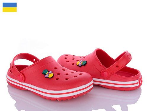 Кроксы Roks Dago 328 червоний в магазине Фонтан Обуви