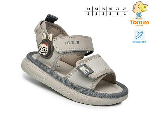 Босоножки Том.М 65074H LED в магазине Фонтан Обуви