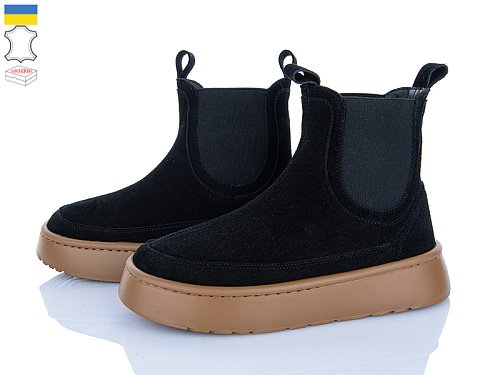 Ботинки Viscala 27403-2VL чорний в магазине Фонтан Обуви