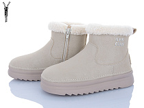 Ботинки Clibee G83870 beige в магазине Фонтан Обуви