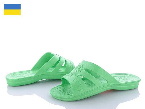 Шлепанцы Sanlin2 SV007 зеленый в магазине Фонтан Обуви