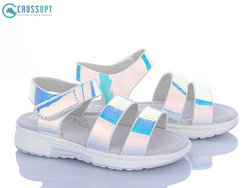 Босоножки Crossopt GX197-1 silver в магазине Фонтан Обуви