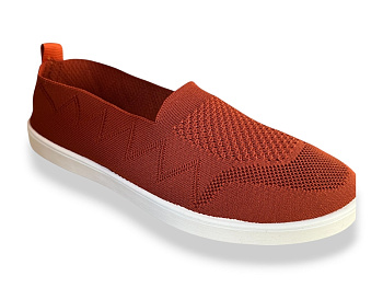 Слипоны Rai Shoes F06-025 червоний в магазине Фонтан Обуви
