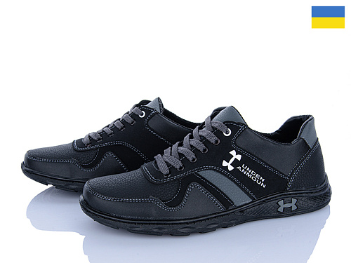 Кроссовки Paolla KP46N чорний-сірий в магазине Фонтан Обуви