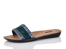 Шлепанцы Gurkem 0004-1 зелений в магазине Фонтан Обуви