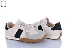 Кроссовки Clibee DB3501-1 beige-black в магазине Фонтан Обуви