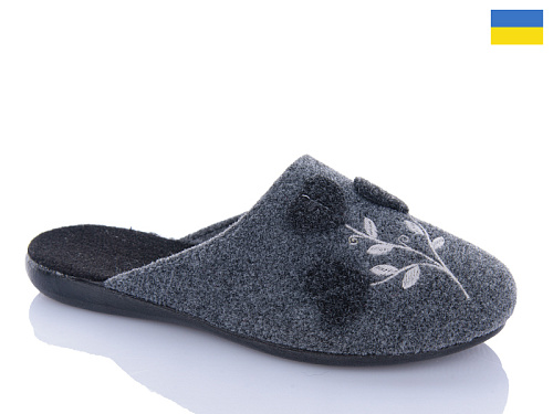 Тапочки Inblu 100-3 сірий в магазине Фонтан Обуви